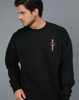 SWEATSHIP WITH GOTIC LOGO