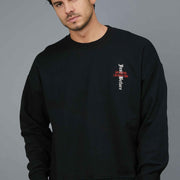 SWEATSHIP WITH GOTIC LOGO