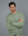 SWEATSHIP WITH GOTIC LOGO