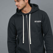 BASIC ZIP SWEATSHIRE