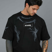 BOOKING EFFECT PRINTING T-SHIRT