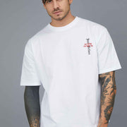 T-SHIRT WITH GOTIC LOGO