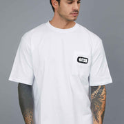 T-SHIRT WITH POCKET AND NEW LOGO