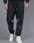 PANTALONI SCRITTA SFOCATA NOT ORDINARY GREY