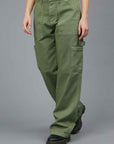 CARGO DENIM SAGE GREEN