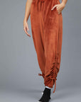 CinigLIA PANTS COULISSE BROWN