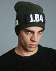 MILITARY GREEN SPEAKING CLASSIC BEANIE