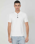 POLO IN MAGLIA A COSTE WHITE