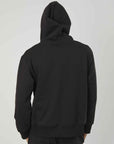 BLACK GOTIC PRINTING BLIND ZIP SWEATSHIRT