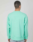 GOTIC LIGHT GREEN PRESS EMPLOYED SWEATSHIRT