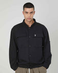 BOMBER IN FELPA BLACK