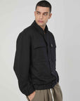 BOMBER IN FELPA BLACK