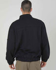 BOMBER IN FELPA BLACK