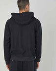 ZIP SWEATSHIRT FABRIC TURNED TASCONI DARK GREY
