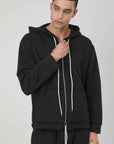 ZIP SWEATSHIRT NOT ORDINARY BLACK