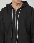 ZIP SWEATSHIRT NOT ORDINARY BLACK