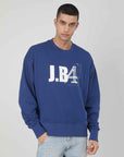 BLUE GRAPHIC LOGO SWEATSHIP