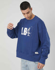 BLUE GRAPHIC LOGO SWEATSHIP