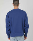 BLUE GRAPHIC LOGO SWEATSHIP