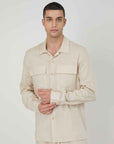 CAMICIA LINO BEIGE