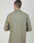 CAMICIA LINO MILITARY