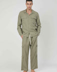 CARGO LINO TROUSERS KICK POCKETS