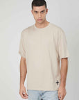 T-SHIRT ETICHETTA CROCE SAND