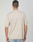 T-SHIRT ETICHETTA CROCE SAND