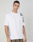 T-SHIRT STAMPA CHIMERA WHITE