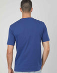 T-SHIRT STAMPA EAGLE BLUE