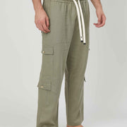 PANTALONI CARGO LINO TASCHE CACHI