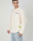 SWEATSHIRT B SIDE UNISEX CREAM
