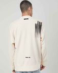 SWEATSHIRT B SIDE UNISEX CREAM