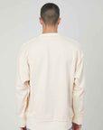 SWEATSHIRT B SIDE UNISEX CREAM