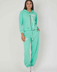 JOGGERS FELPA STAMPA TIFFANY