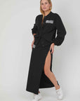 LONG SIDE BUTTONS BLACK