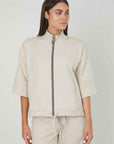 CASACCA ZIP PUNTO MILANO SAND