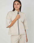 CASACCA ZIP PUNTO MILANO SAND