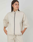 CASACCA ZIP PUNTO MILANO SAND