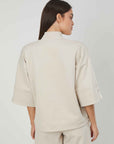 CASACCA ZIP PUNTO MILANO SAND