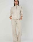 CASACCA ZIP PUNTO MILANO SAND