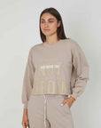 SWEATSHIRT NOT ORDINARY SAND