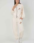 SAND CUPID CLEARANCE ZIP SWEATSHIRT