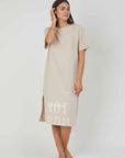 ABITO T-SHIRT NOT ORDINARY SAND