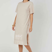 T-SHIRT NOT ORDINARY SAND DRESS