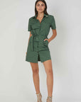 ABITO POPELINE SAFARI MILITARY
