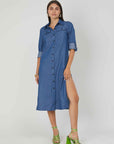 ABITO CHEMISIER DENIM