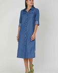 ABITO CHEMISIER DENIM