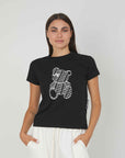 T-SHIRT NEW ORSETTO BLACK