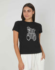 T-SHIRT NEW ORSETTO BLACK